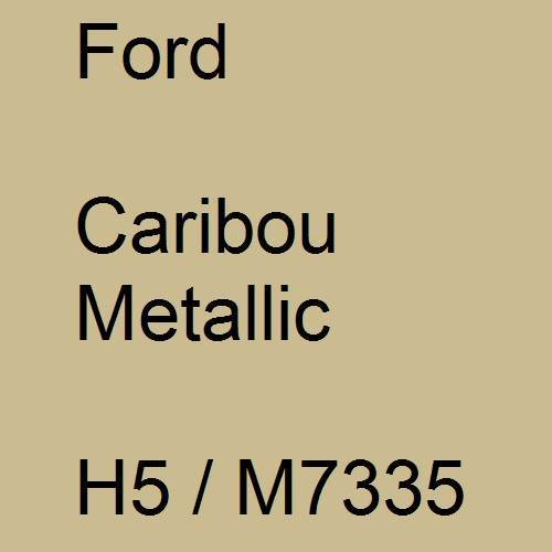 Ford, Caribou Metallic, H5 / M7335.